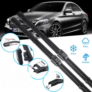 Xps cho Mercedes Benz C-Class W203 W204 W205 C-Klasse C180 C200 C220 C250 C300 Lưỡi gạt nước Phụ kiện ô tô Cần gạt nước kính chắn gió phía trước