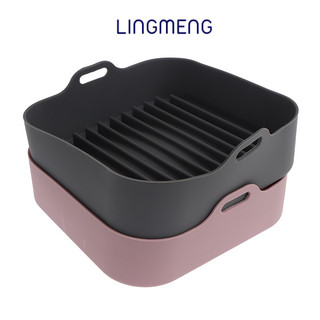 Khay silicon chiên không dầu LINGMENGMultipurpose