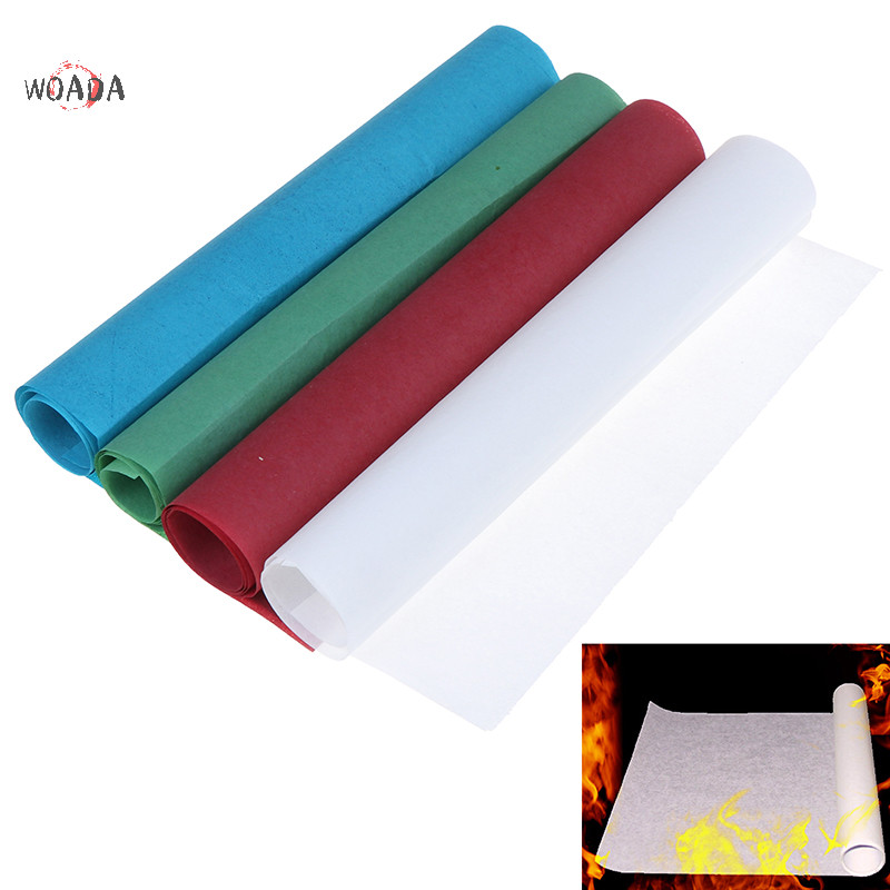 Woada Giấy lửa đèn flash giấy lửa hoa hồng giấy lửa đạo cụ ma thuật VN