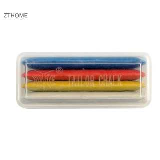 Zthome 4 nhiều màu sắc có thể xóa được thợ may phấn vải may đánh dấu quần áo may dụng cụ hot