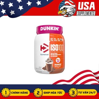 Sữa tăng cơ Dymatize ISO 100 Hydrolyzed, 1.4 Lbs (650 g) nhập khẩu Mỹ - USA