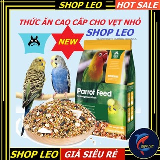 Thức ăn cho vẹt nhỏ và vừa JONSANTY (Đầy đủ dưỡng chất) - Thức ăn hạt cao cấp cho Vẹt và chim