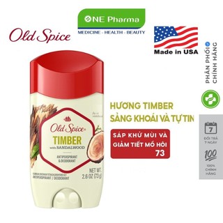 Sáp khử mùi old spice giảm tiết mồ hôi hương timber 73g