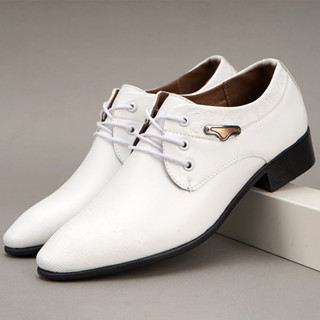 Giày Mềm Mới Nhập Khẩu Chính Thức Wingtip Nam Oxfords Giày Da Mũi Nhọn Văn Phòng Ren Lên Đám Cưới