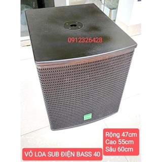 VỎ LOA SUB ĐIỆN 40, VỎ LOA SUB BASS 40, LOA SUB BASS 40 - GIÁ 1 CHIẾC