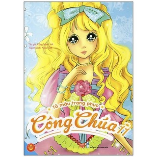 Sách - tô màu trang phục công chúa