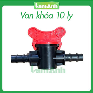 Van khoá 10 ly chuyên dùng khoá ống LDPE trong hệ thống tưới tự động - Lam Anh