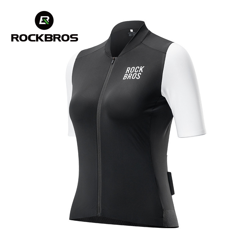 Rockbros Nữ Đi Xe Đạp Jersey Nữ Chuyên Nghiệp Xe Đạp Đường Bộ Jersey Mỏng Thoáng Khí Nhẹ Xe Đạp Tay 