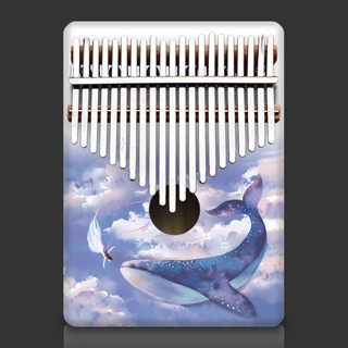 21 tông màu đầy màu sắc Ngón tay cái Piano kalimba kalimba Người mới bắt đầu Nhạc cụ cầm tay Mặt số cầm tay Đàn Piano ngón tay