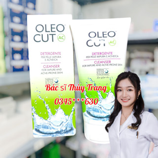 [Tem cty nhập khẩu] Sữa rửa mặt cho da dầu mụn OLEOCUT AC Cleanser - 150ml