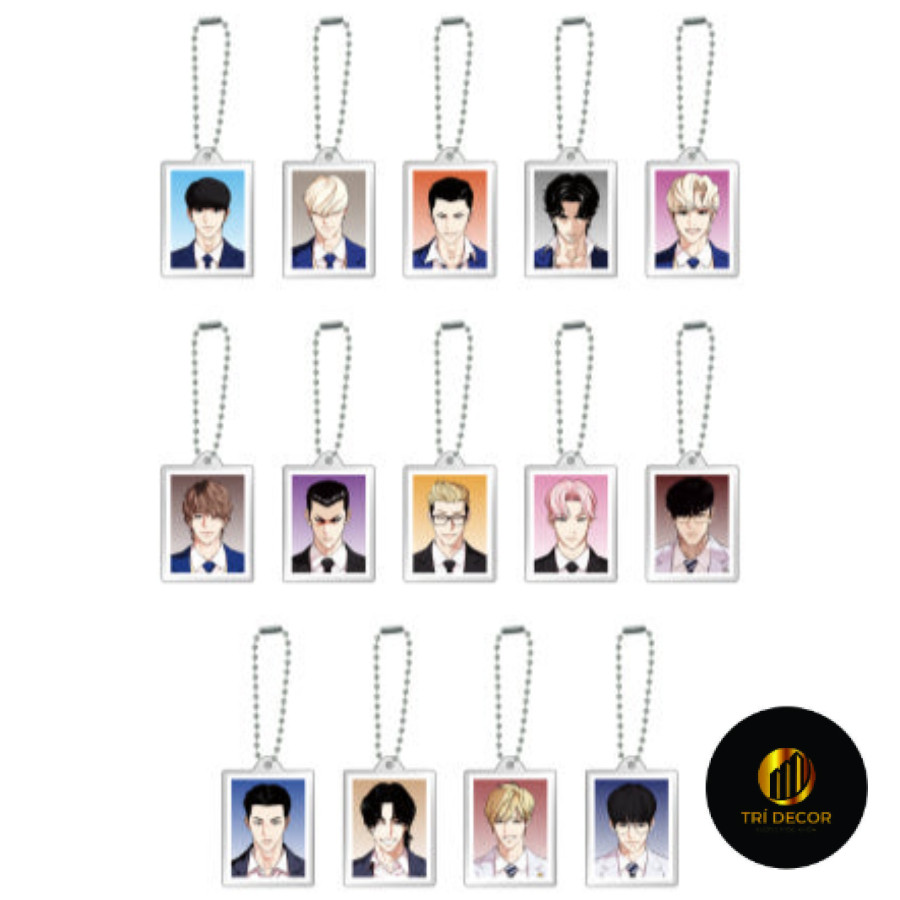 Lookism ID Photo Keyring