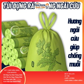 Túi Đựng Rác Hương Ngải Cứu Xua Đuổi Ruồi Muỗi và Côn Trùng Có Quai Xách Tiện Dụng ND2