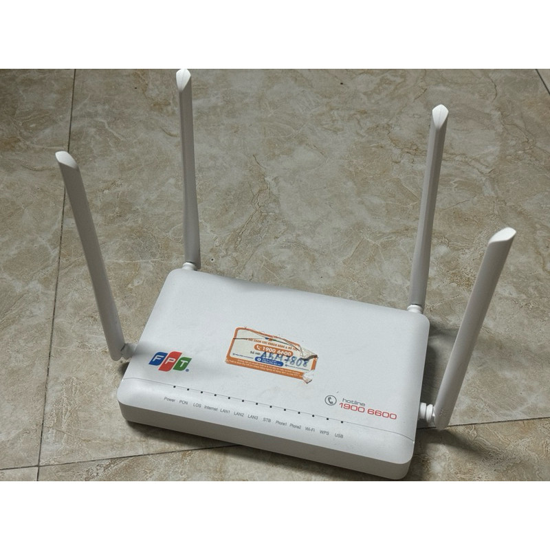 (Hàng cũ) Modem wifi 6 ZTE F6600 1800mbps