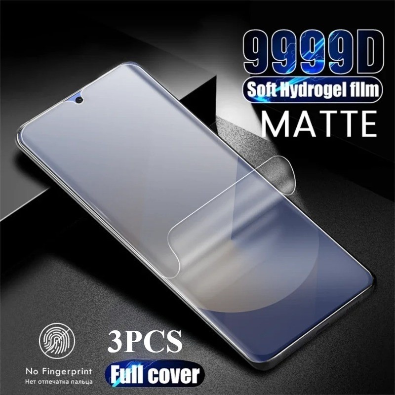 UmidigiG9 UmidigiG100 3 Cái 999D HD Clear Matte Frosted Soft Hydrogel Film Cho Umidigi Note 100A 100