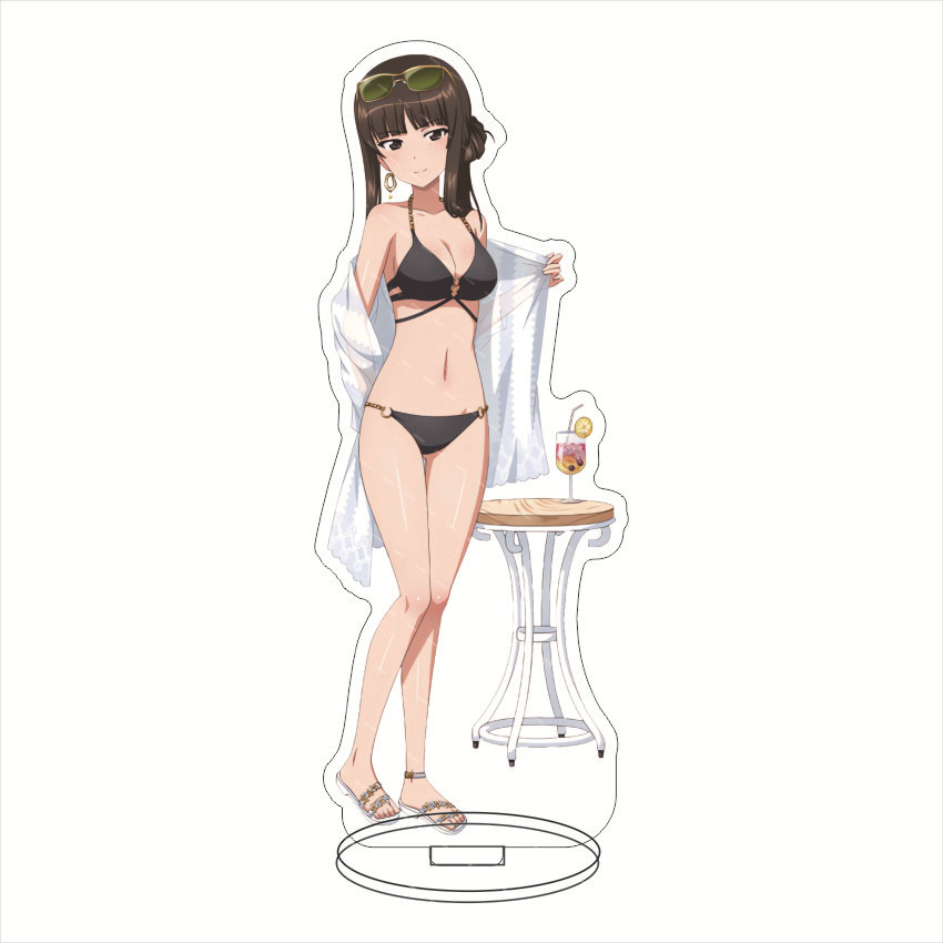 Móc Khoá, Mô Hình Standee Anime GIRLS und PANZER Trang Trí Bàn Học