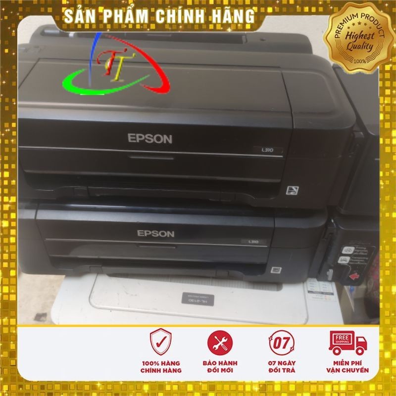 Máy in màu Epson A4  L110 L300 L310 Cũ