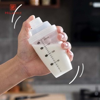 Bình lắc cho bột Protein di động có cân cho