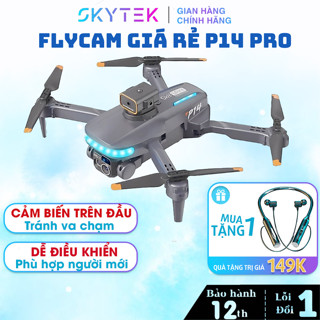 Flycam giá rẻ P14, thiết bị bay giá rẻ có camera kép HD, tích hợp nhiều tính năng thông minh