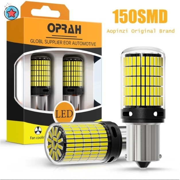 [2 CÁI] [Còn hàng] Đèn LED ô tô Canbus 1156 BA15S BAU15S 1157 Bay15d T20 7440 7443 T25 3157 LED Tín hiệu rẽ siêu sáng LED 4014 150SMD Đèn lùi phanh đuôi (TUT)