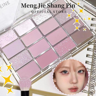 K 'APEINE Bảng Phấn Mắt 16 Màu Ngọc Trai Màu Đất Lấp Lánh Sắc Tố Cao Sáng Bóng Bảng Trang Điểm