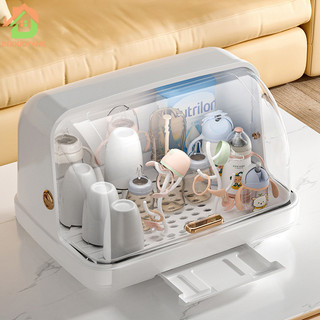 Beiduoyang Hộp đựng cốc đựng cốc thoát nước Khay đựng bát đĩa nhà bếp có giá đựng bát đĩa