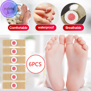 Pufang 6 miếng dán chăm sóc bàn chân miếng dán loại bỏ ngô miếng dán chữa bệnh miếng dán loại bỏ callosity detox mùa hè dụng cụ chăm sóc bàn chân vn