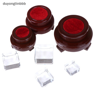 Đế trưng bày bằng gỗ pha lê để trang trí đá quả cầu pha lê MỚI