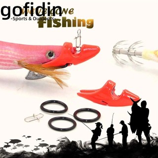 gofidin Gỗ Tôm Trọng Lượng Chìm Mô Phỏng Bạch Tuộc Mồi 10g 15g 20g 25g Chạy Sinker