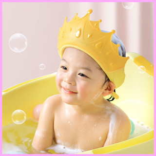 Mũ tắm, gội đầu chắn nước, che kín cả vùng tai cho bé