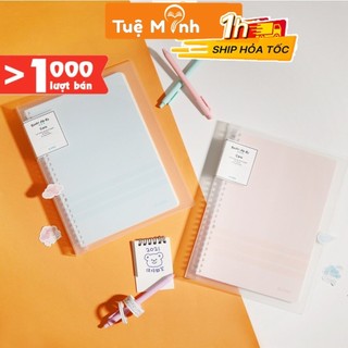 Sổ còng Klong B5 ruột chấm dotgrid/ caro/ kẻ ngàng giấy refill binder tùy chọn