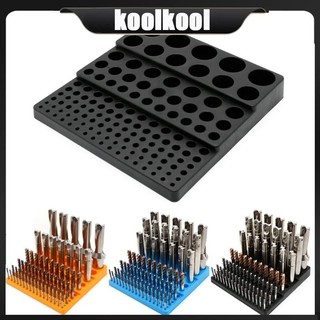 Hộp đựng mũi khoan Kool với hộp đựng hộp đựng Collets 131 lỗ để phay