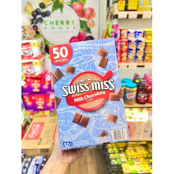 Bột Milk Chocolate Swiss Miss 50 Gói - 1.95kg