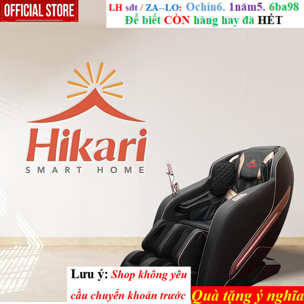 KM- Ghế Massage toàn thân Hikari H28