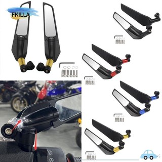 ☆FKILLA☆ Gương chiếu hậu xe máy phổ thông Cánh gió Gương chiếu hậu có thể điều chỉnh xoay cho Ducati Diavel / Carbon / XDiavel / S