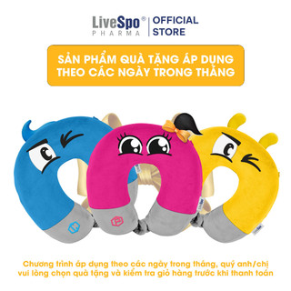 (Quà tặng không bán) Gối chữ U LiveSpo