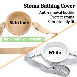 Ostomy tắm chống thấm nước Vỏ bảo vệ vòi hoa sen Vỏ bọc túi ostomy khung chống thấm nước Vỏ đai cotton có thể điều chỉnh loại thắt lưng cho ostomy miệng nắp phòng chống rò rỉ