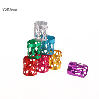 Y2e2noa 300 chiếc diy phụ kiện tóc dreadlock nhẫn tóc vòng bím tóc nhiều màu sắc bẩn bím tóc hạt kẹp tóc trang sức hot
