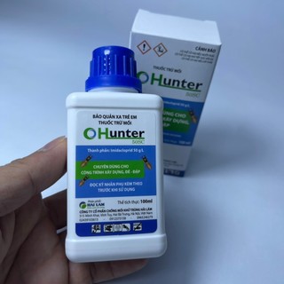 Thuốc trừ mối Hunter 500sc Phòng trừ mối hiệu quả cao, diệt mối không mùi sinh học, diệt mối chúa tận gốc chính hãng.
