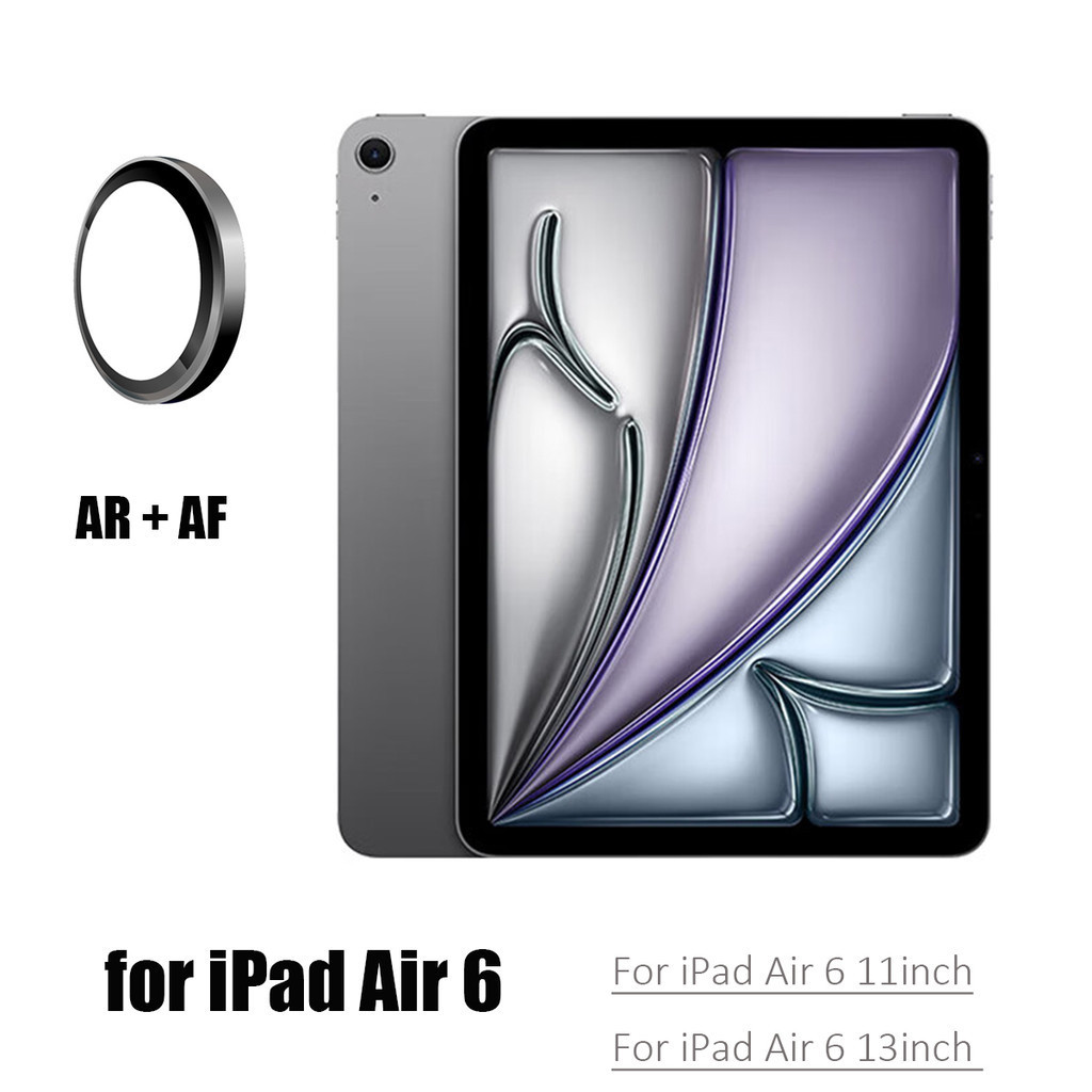 Kính cường lực bảo vệ ống kính máy ảnh phía sau cho iPad air 6 2024 M2 air 13 air 11 A2899 A2902 AR 