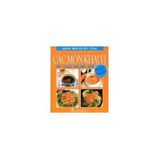 Sách Các món khai vị - Súp, salad, rau quả, bánh