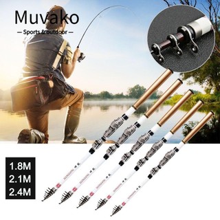 Cần câu 2.1m 1.8m 1.5m, cần câu cá bằng sợi carbon mini, cần câu cá có thể điều chỉnh bền đẹp dòng tay cực