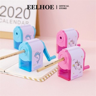 Eelhoe gọt bút chì hoạt hình dễ thương kỳ lân cơ gọt bút chì quay tay gọt bút chì đồ dùng học sinh văn phòng phẩm trẻ em quà tặng miiki_vn