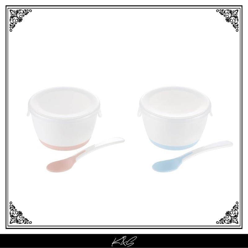 【Direct from Japan】Richell Try First Solid Feeding Cup (with Lid and Spoon) From around 5 months of 