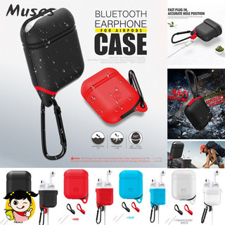 Hàng CÓ SẴN 360° Vỏ bảo vệ chống sốc cho tai nghe rảnh tay Bluetooth Airpod