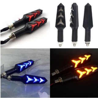 Xi nhan led mũi tên chạy hiệu ứng lamborghini gắn xe máy