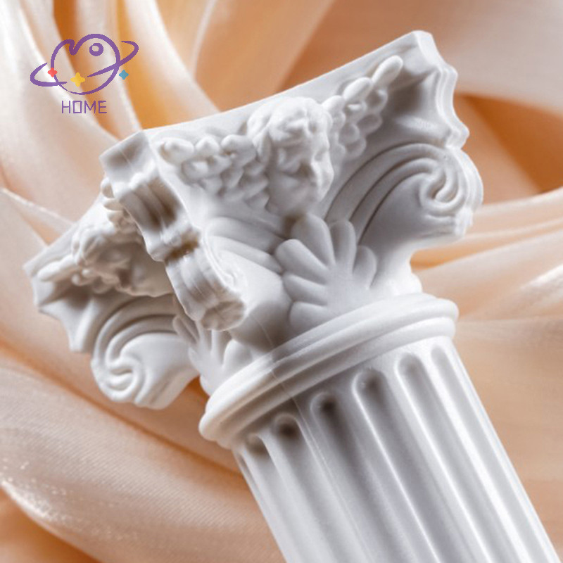 [mayhome] Tượng cột La Mã Tượng cột Hy Lạp Chân đế Tượng điêu khắc {TH}