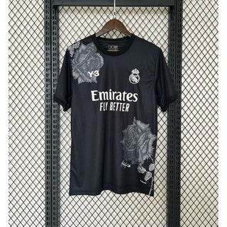 24-25 Real Madrid Y.3 Đen Cam Tím Thái Phiên Bản Chất Lượng Hàng Đầu AAA