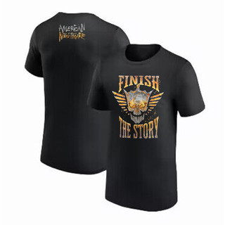 Dạo phố wwe cotton nguyên chất áo thun tay ngắn thường ngày độc đá lạnh in hình dx cody roman 608
