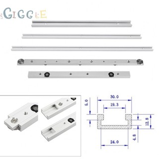Hợp kim nhôm T-Track Khe cắm Miter Track và Miter Bar Slider-Table Saw Miter