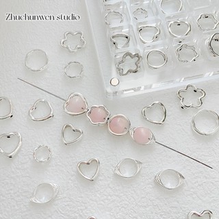 Tất cả các trận đấu Phụ kiện cơ bản Đính cườm Vòng cổ Vòng cổ giữ màu kim loại Cuộn dây hợp kim tự làm Chất liệu thủ công Phụ kiện DOVH